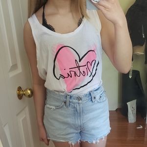 🌸VS| Heart Graphic Tank Top🌸